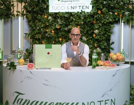 To kick off the global partnership between Tanqueray No.TEN and the multi-talented Stanley Tucci, a unique 